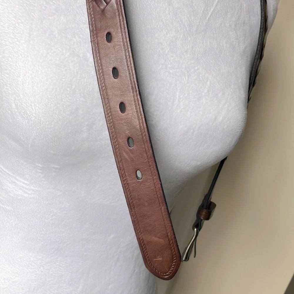 Amanda Smith Women’s Brown Leather Belt